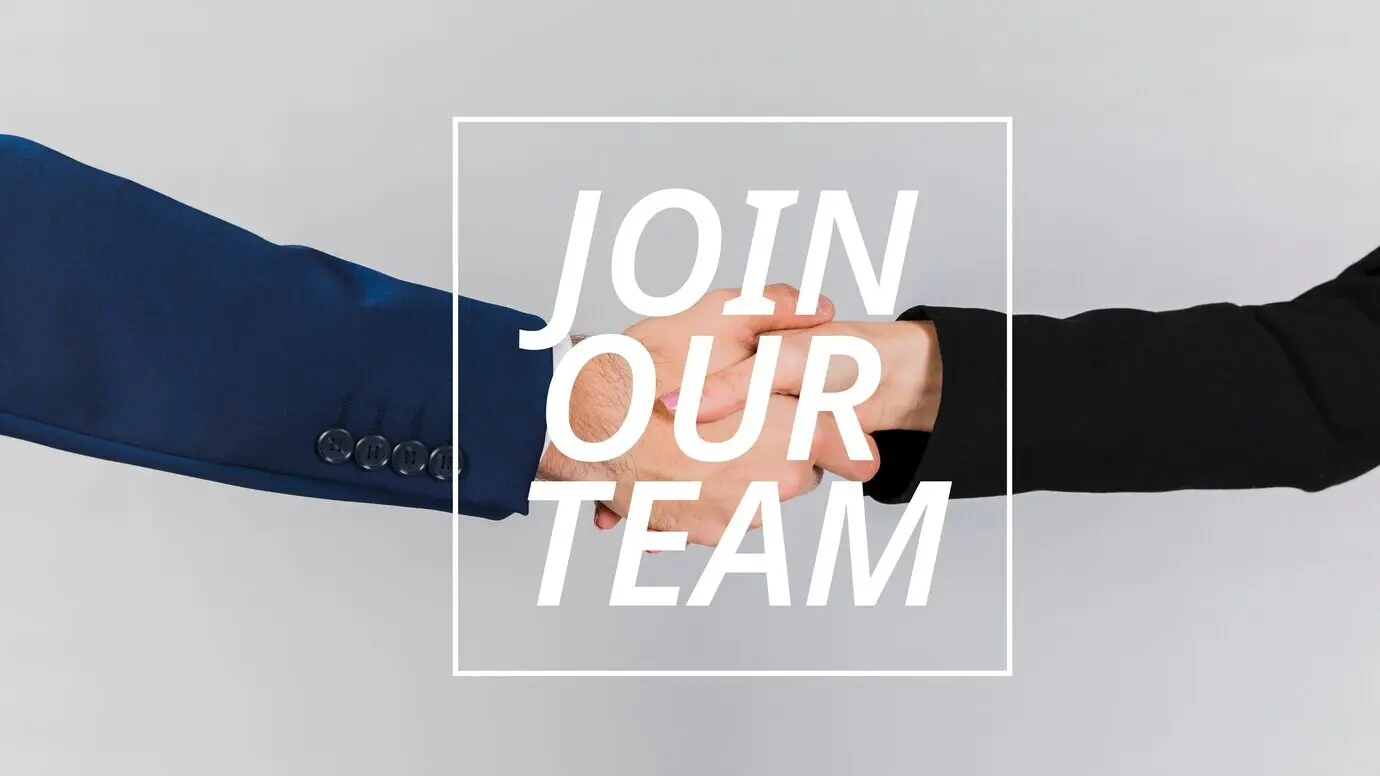 Concepto de contratación en el que las personas se reúnen.